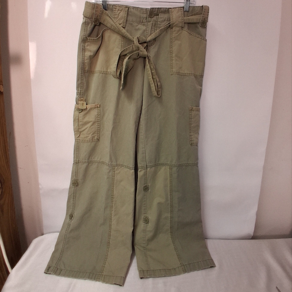 Source Unknown Tan Wide Leg Pants
